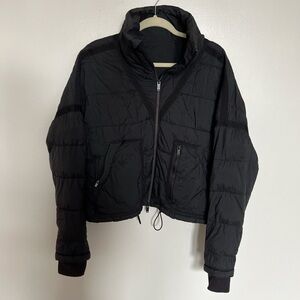 Free People Penny Packable Black Puffer Jacket